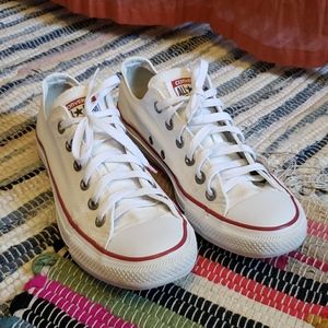 White Converse All Stars